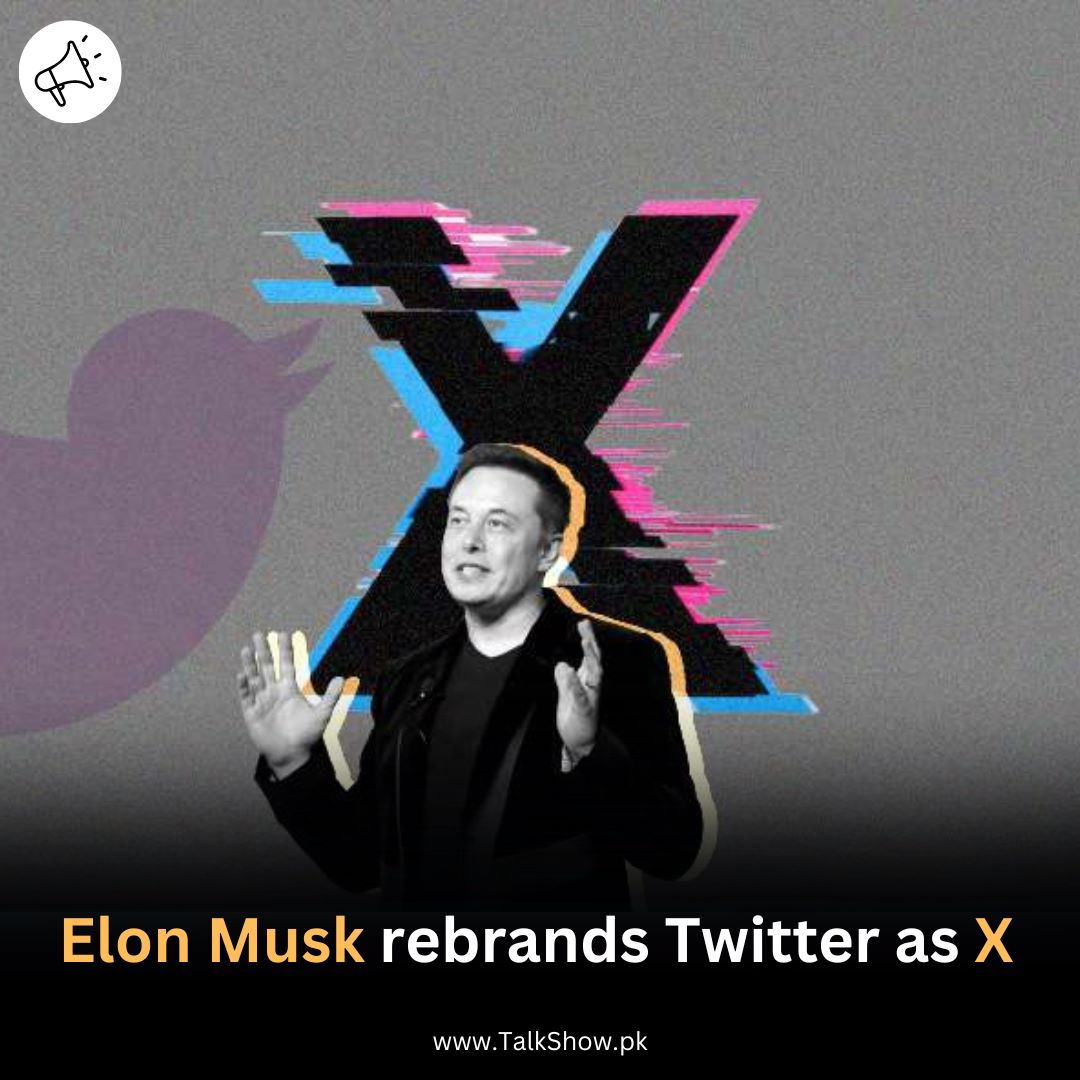 TalkShowPK's tweet photo. Twitter owner Elon Musk officially changed the company's famous bird logo to an “X” on Monday as part of a sweeping rebrand

#TwitterX #RIPTwitter https://t.co/yas8rGH9ig