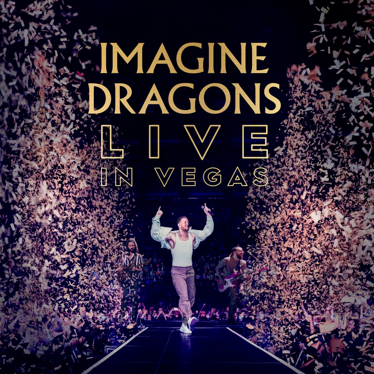 Imagine Dragons Live in Vegas. the live album. 
out this friday. #ImagineDragonsLiveinVegas