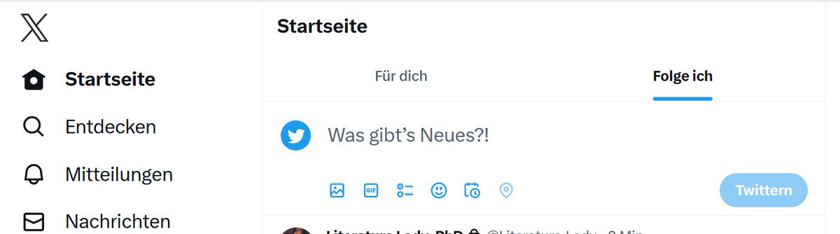 Aha, der Vogel hat den Platz gwechselt.