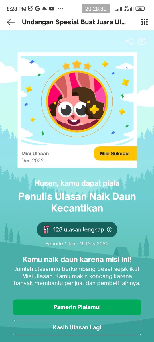 fresuhalone's tweet photo. Senang sekali karena terpilih jadi Juara Ulasan Tokopedia, semoga ulasan saya bisa membantu penjual dan Toppers yg akan belanja di Tokopedia, apalagi di event2 tertentu Tokopedia sering kasih challenge dengan hadiah yang menarik dan sayang untuk dilewatkan #JuaraUlasanTokopedia https://t.co/pVARzvl8qw