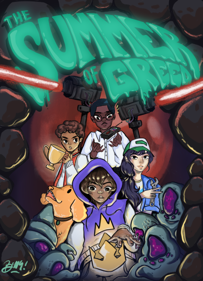 kingdomthegame's tweet photo. 🎉And we have our winners!🎉

Thank you to everyone who entered our fanart contest  by designing a movie poster for "The Summer of Greed".

Congratulations to @MahiStuff and Bong who each won a Steam key for Kingdom Eighties and a Limited Edition Greed plushie. Great job! https://t.co/iVF612Fgsn