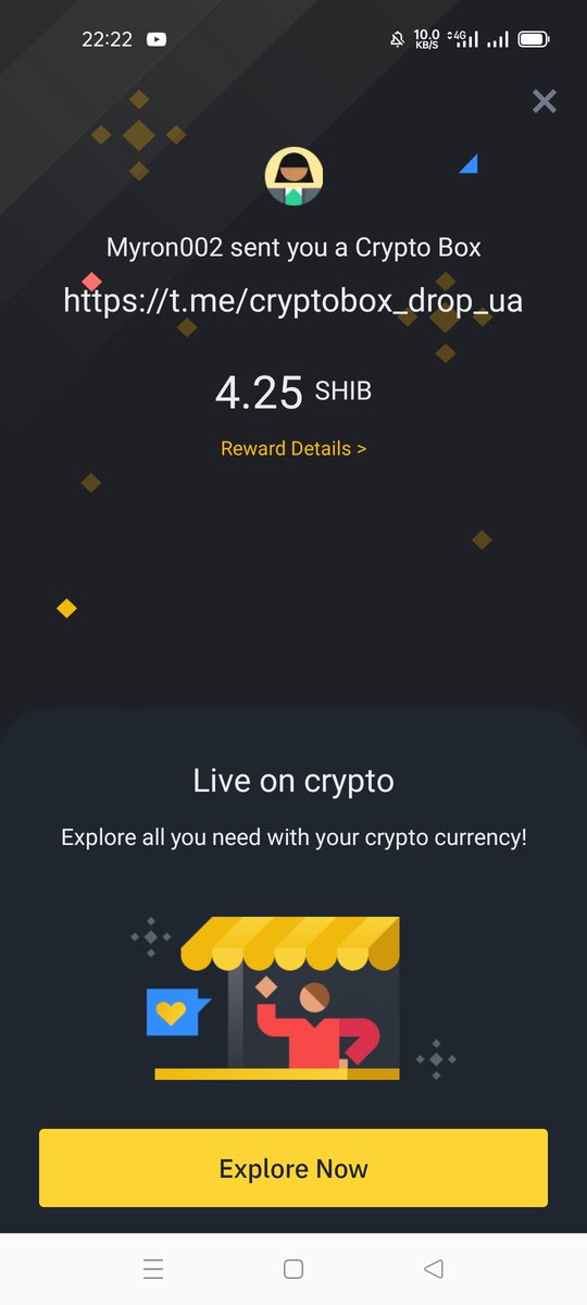 Binance Crypto box tweet media