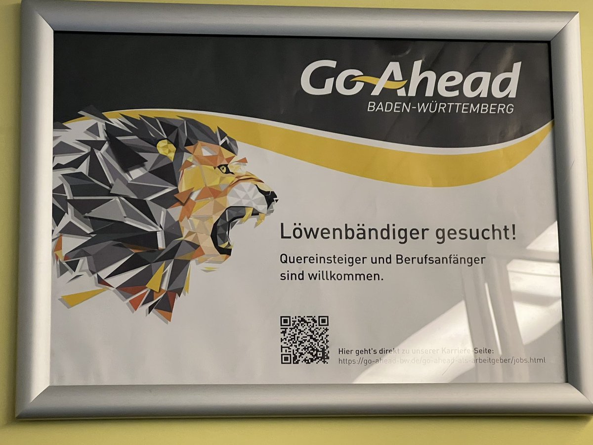 Aha. Also auch in Baden-Württemberg.

#Löwin
