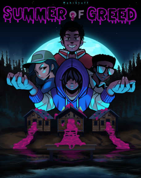 kingdomthegame's tweet photo. 🎉And we have our winners!🎉

Thank you to everyone who entered our fanart contest  by designing a movie poster for "The Summer of Greed".

Congratulations to @MahiStuff and Bong who each won a Steam key for Kingdom Eighties and a Limited Edition Greed plushie. Great job! https://t.co/iVF612Fgsn