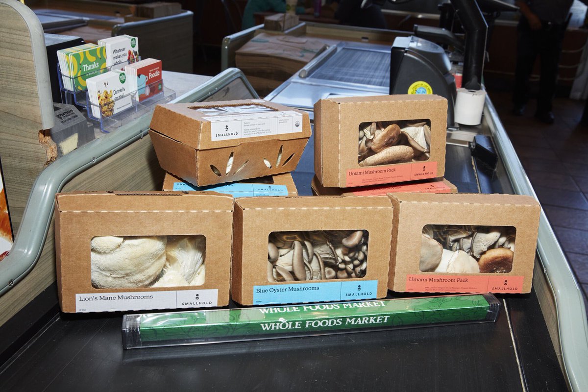 incredible <a href="/40kkm/">Andrew Carter</a> —
<a href="/smallhold/">Smallhold</a> 🍄 are now 
available at <a href="/WholeFoods/">Whole Foods Market</a> 

NATIONWIDE! 🛒