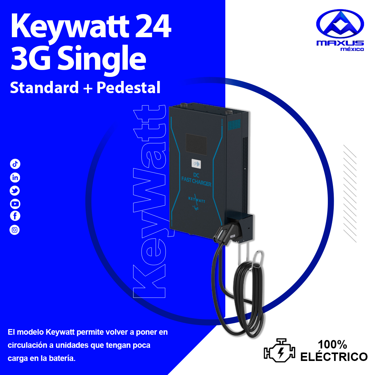 MexicoMaxus's tweet image. La serie wallbox de cargadores se caracteriza por un alto desempeño y amplias características funcionales.
#CARGADOR #electricidad #autos #camioneta #MAXUS #Baterias