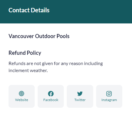 oaconga82us's tweet photo. If you want to get a free rip off from Vancouver Parks @CityofVancouver this is what you get when you request and change and NOT A REFUND, to be clear their own website states that refunds are not allowed but didn't say anything about changes. @ShieldVoC https://t.co/ZyJAVyCjIh