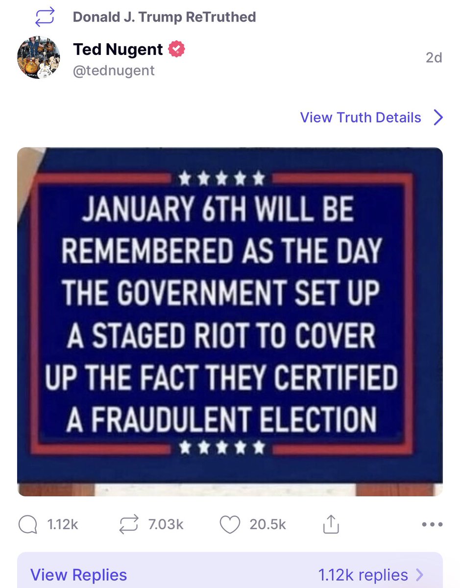 RT @DC_Draino: President Trump retruthed this post from @TedNugent https://t.co/WmSQ9ao6Qt