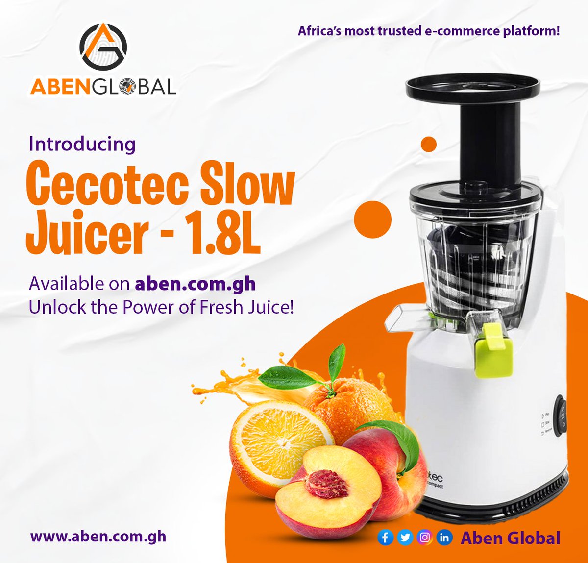 Your Kitchen needs on https://t.co/iwbFWr1ZQ2! Start shopping!!

#ecommerce #Abenglobal #Abenmarketplace #Aben #cashondelivery #payondelivery #Electronics #swiftdelivery

Trends: Gmail Real Madrid #BBNaijaAllStars Cecilia Dapaah Chelsea Whitemoney Morocco Hazard #TV3NewDay https://t.co/enRrpsXHTe