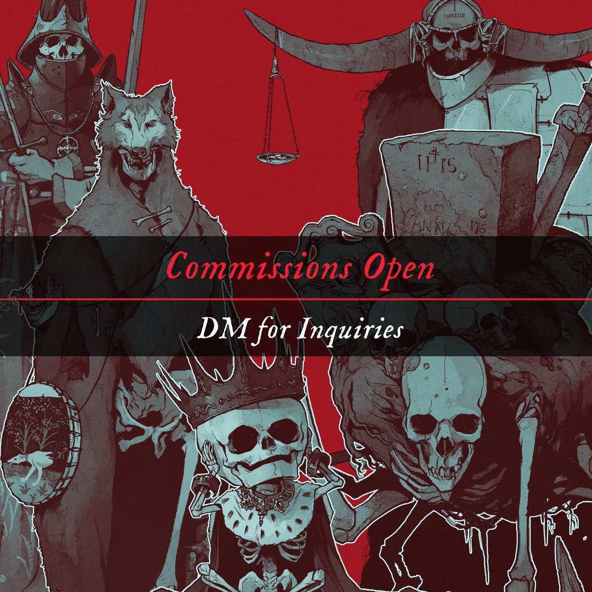 Open for a few slots between contract projects-- I know it says DM for inquiries, but might be better to use my email instead, so I don't reach the goddamn DM limit.   nja.illustration (at) gmail dot dom