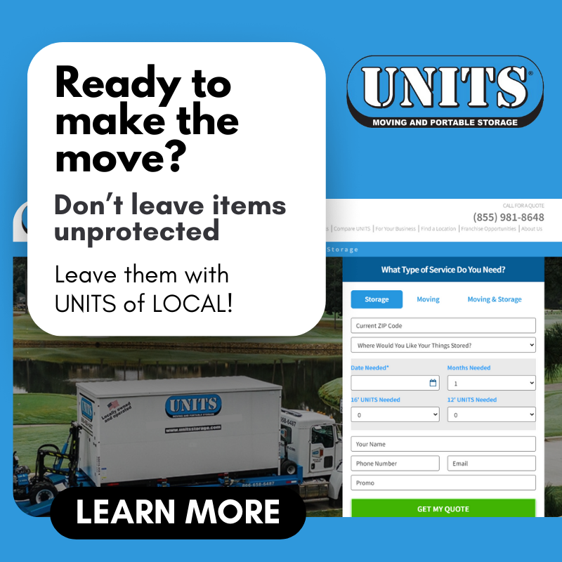 UnitsKansasCity's tweet photo. Forget about space constraints and focus on your move. At UNITS, we deliver portable storage that moves with you, without compromising on security. Learn more: https://t.co/NWC7e5Ir7I

#UNITSStorage #portablestorage #moving #movingsolutions #localmoving #realtor #KansasCity #MO https://t.co/ctIXJArUWa