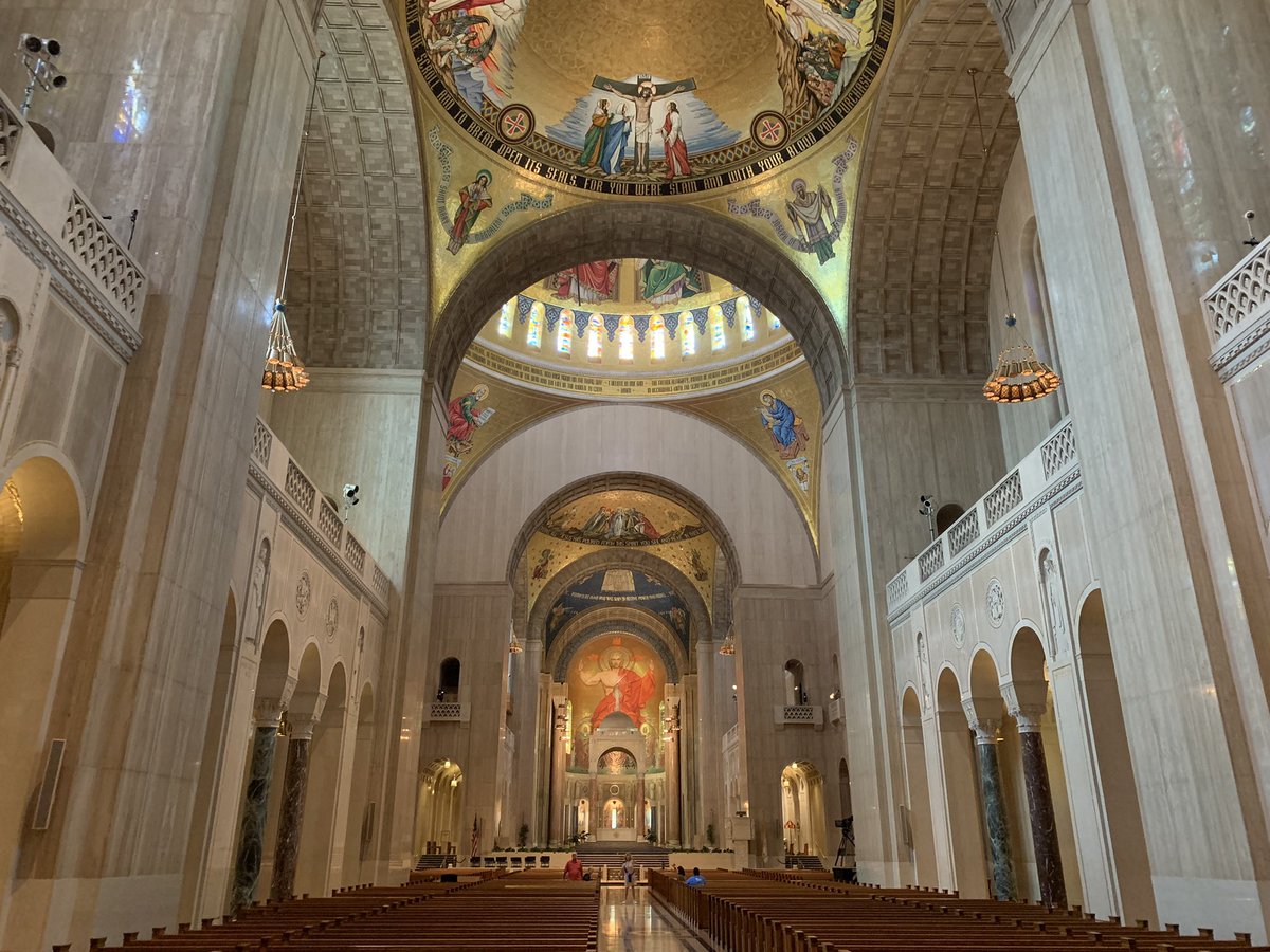 raycmusic's tweet photo. Beautiful venue for tomorrow’s #libera concert! @MarysShrine https://t.co/3adZMTeoK4