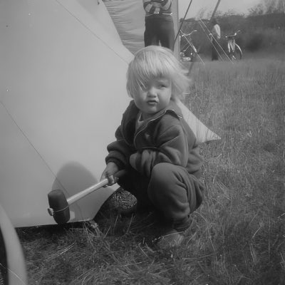 CactusSunStudio's tweet photo. #NewProfilePic taken 57 years ago.  I still love #camping to this day! https://t.co/M42w3Amo4F