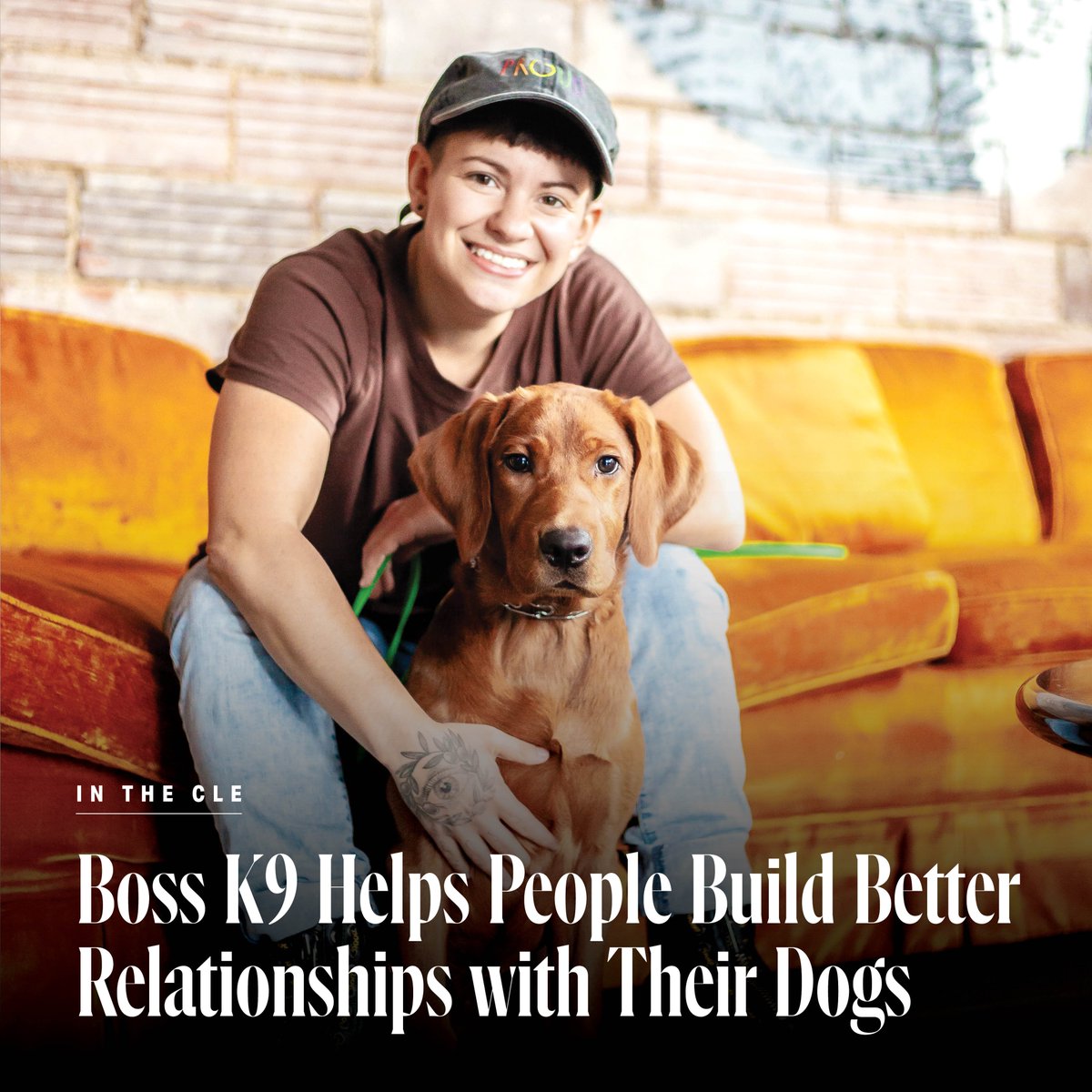 ClevelandMag's tweet photo. After she discovered a natural gift with animals, Anna Rencz started up @bossk9cle, a behavioral training facility for dogs in Cleveland. 🐕
Read more about Rencz and the business: https://t.co/dVnyEL9jqZ https://t.co/4qEY3gAi1z
