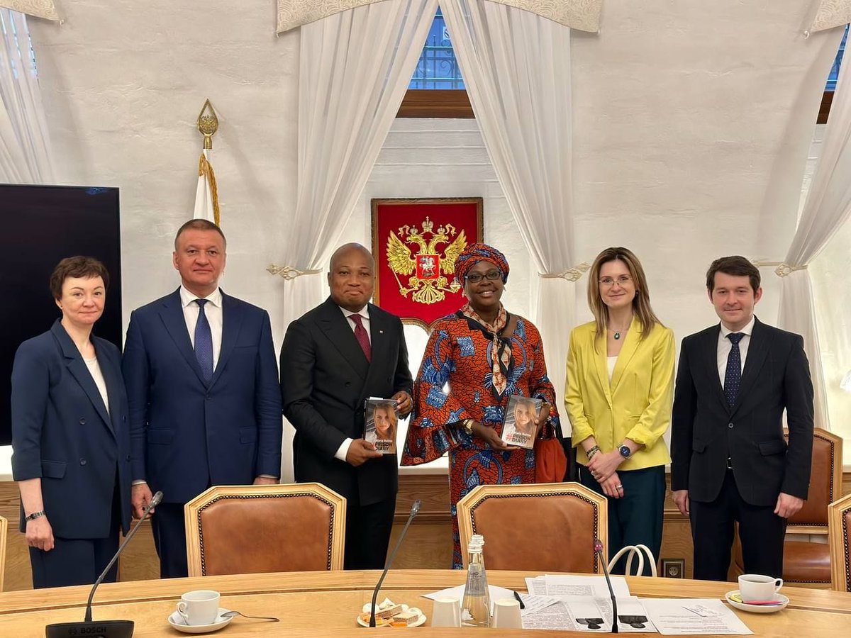 S_OkudzetoAblak's tweet photo. Honoured an invitation from the Russian Parliament to engage with a number of their Parliamentarians including the Vice President of the State Duma, Parliamentary Committees and other state institutions ahead of the Russia-Africa Summit.

It's been 5 days of insightful https://t.co/YDggqwYSYn