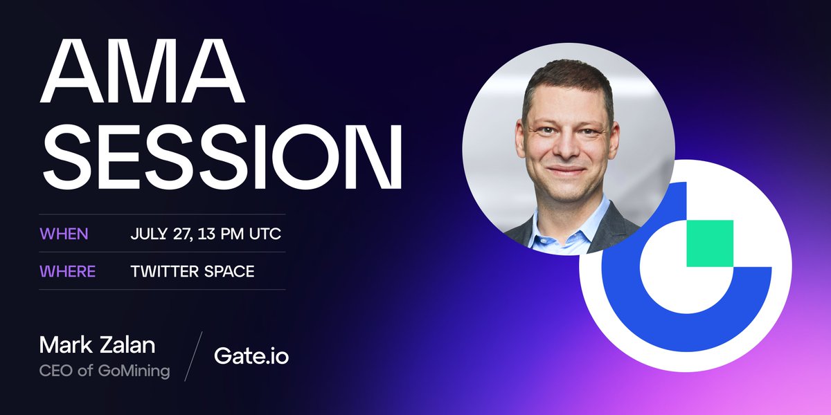 🔍 Do you want to know the latest news about our project and hear an expert opinion about the future of the crypto industry, all while having a chance to win one of 15 NFTs?

Then come to the AMA session with @gate_io, scheduled for July 27 at 1 PM UTC.

To participate, you must