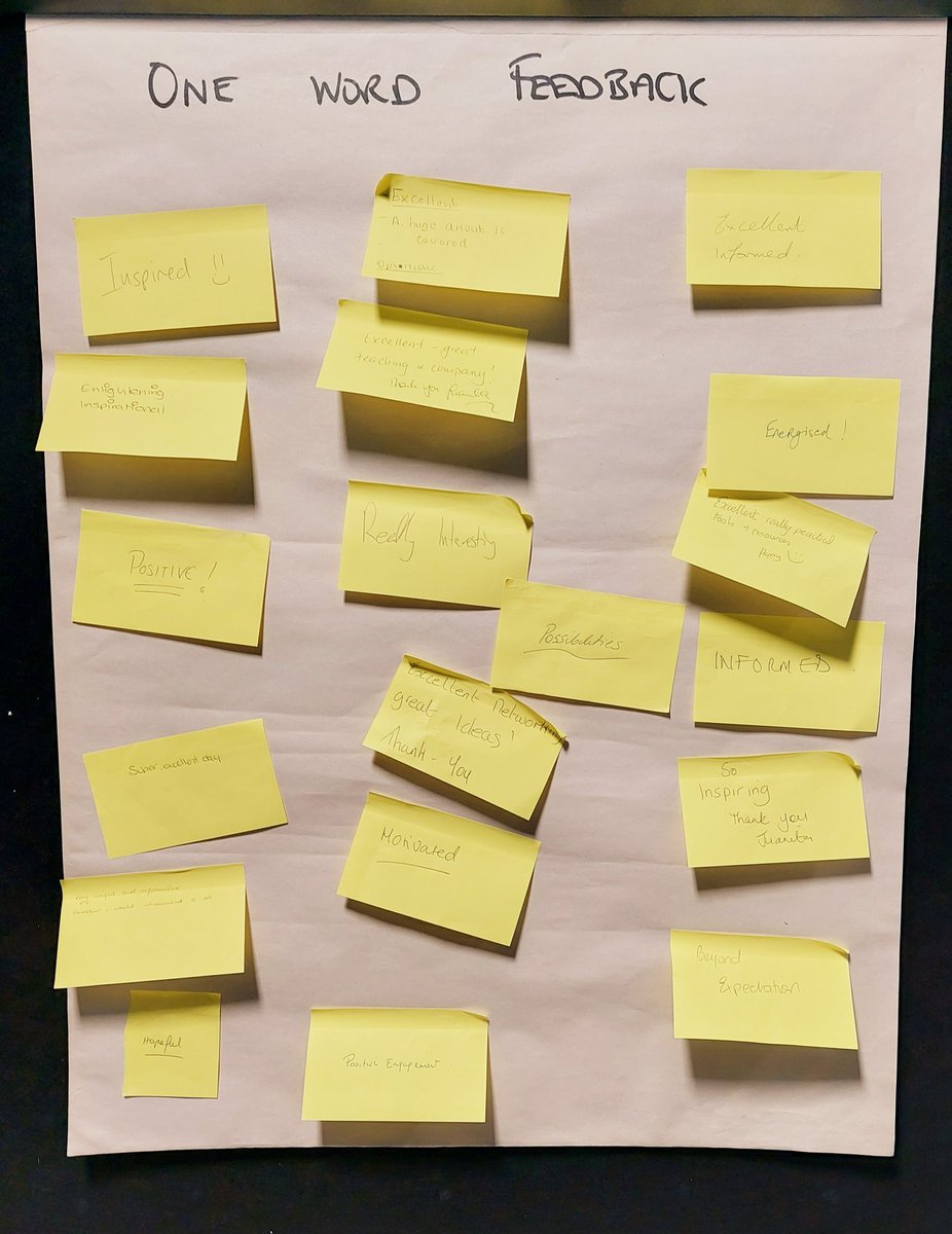 juanitaguidera's tweet image. Thanks to all our participants on the introduction to engagement techniques for quality and patient safety workshop. Such a wonderful group with so much sharing. Thanks to @KeithMcCandless for inspiring us through #liberatingstructures. I really love the potential they bring.