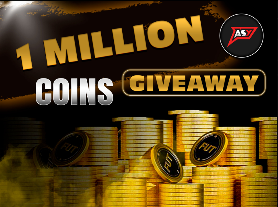 1 MILLION COINS GIVEAWAY ! 

Retweet🔁 &amp; 💙Like this tweet

✅Follow me + <a href="/rxckydusa/">Rxcky</a> + <a href="/izRxcky/">Rxcky Backup</a>

#fifacoins