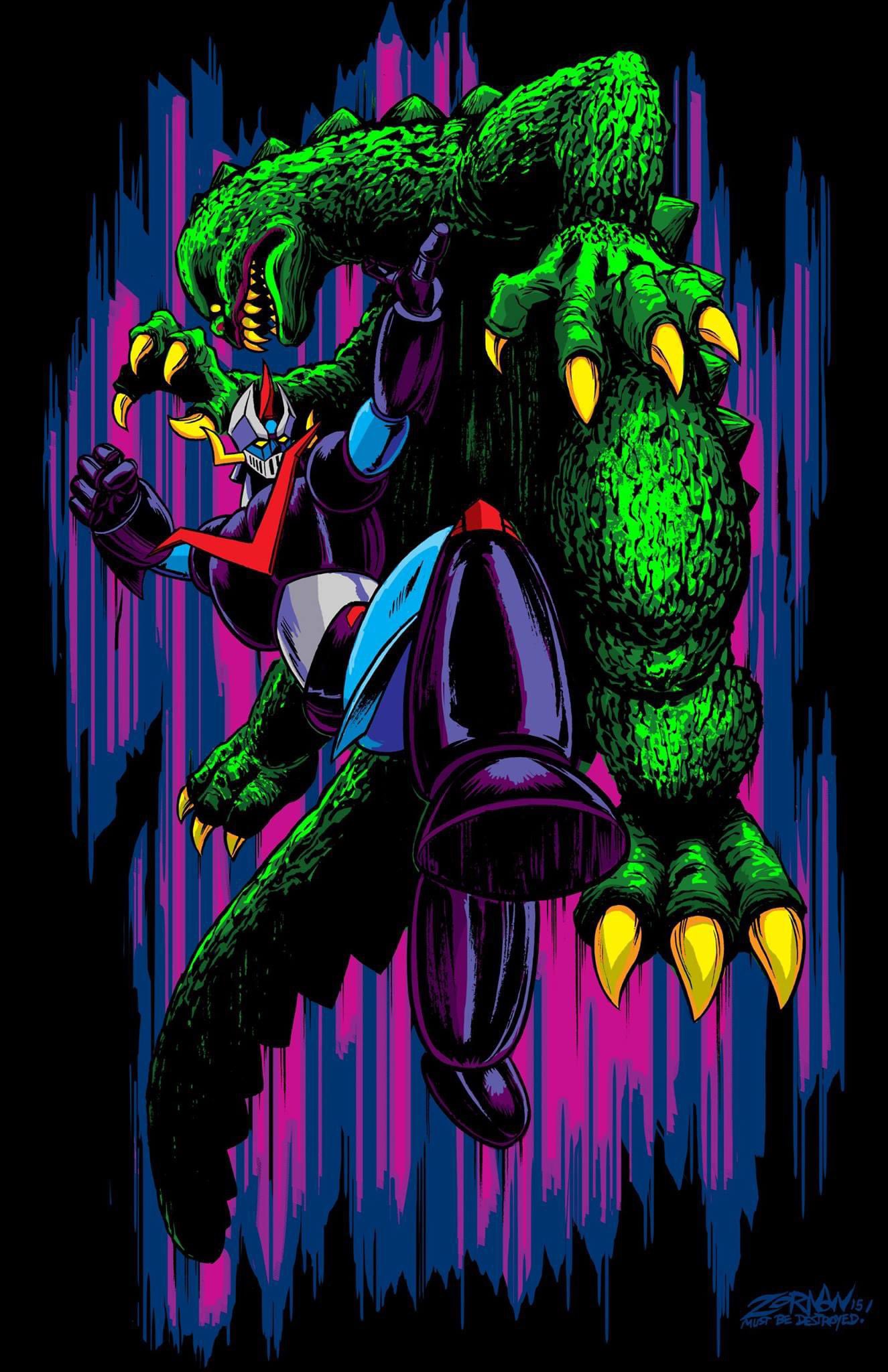 ZORNOW MUST BE DESTROYED в X: „#Godzilla #ゴジラ vs #GreatMazinger