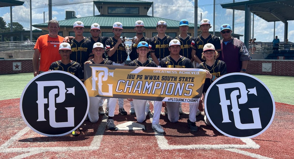 Texas_PG's tweet photo. 2023 16U WWBA Texas State Championship 

🥇Valiant Victors Guzman
🥈Triple Play
🏆 MVP - Matai Anzaldua
🏆 MVPitcher - Aiden Sanchez https://t.co/kXVw8DiA9z