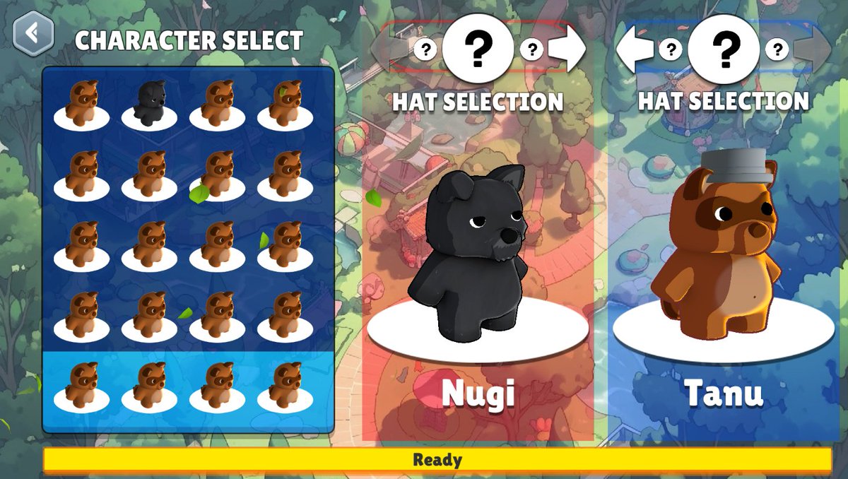 GachaGolf's tweet photo. Simplifying our 2player Local / Online screens! We want the menu experience to flow easily in and out of gameplay for the ultimate chill putting experience https://t.co/s2EK0QVrIQ