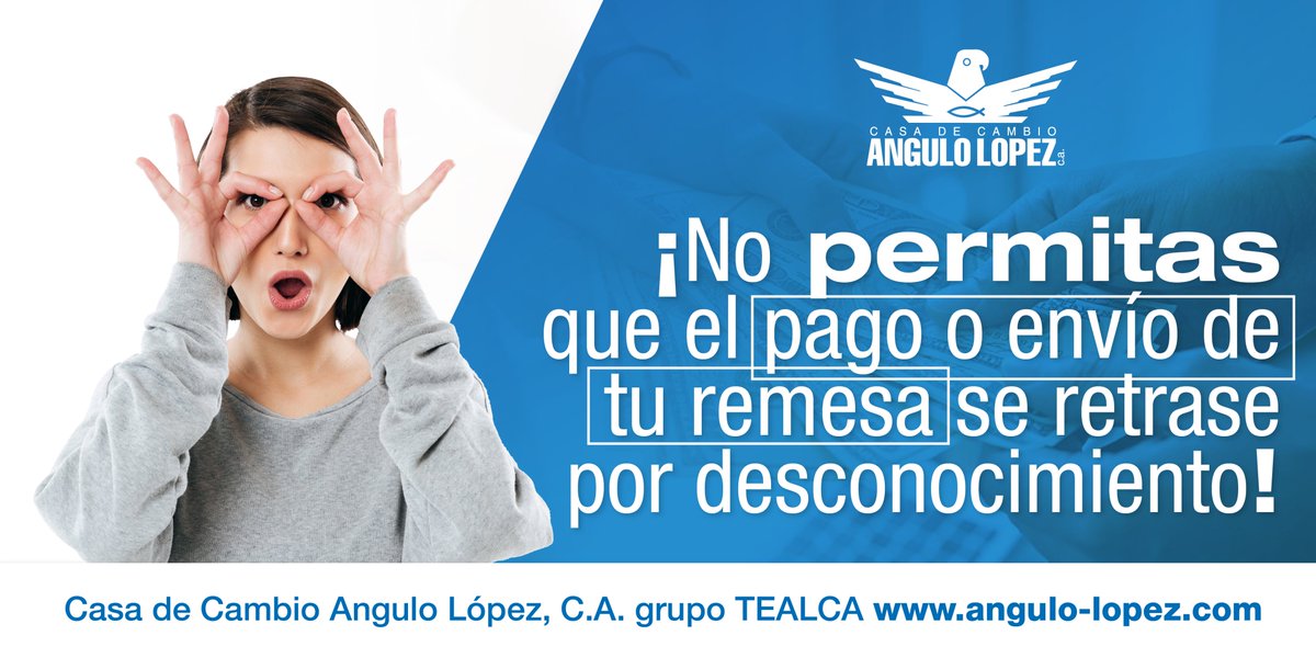 Angulo_Lopez's tweet image. No permitas que el pago o envío de tu #remesa se vea afectado por retrasos originados por desconocimiento. Infórmate antes de enviar para que realices un proceso efectivo.

Si no conoces el procedimiento, solicítalo que con gusto te lo haremos saber.

#25Jul