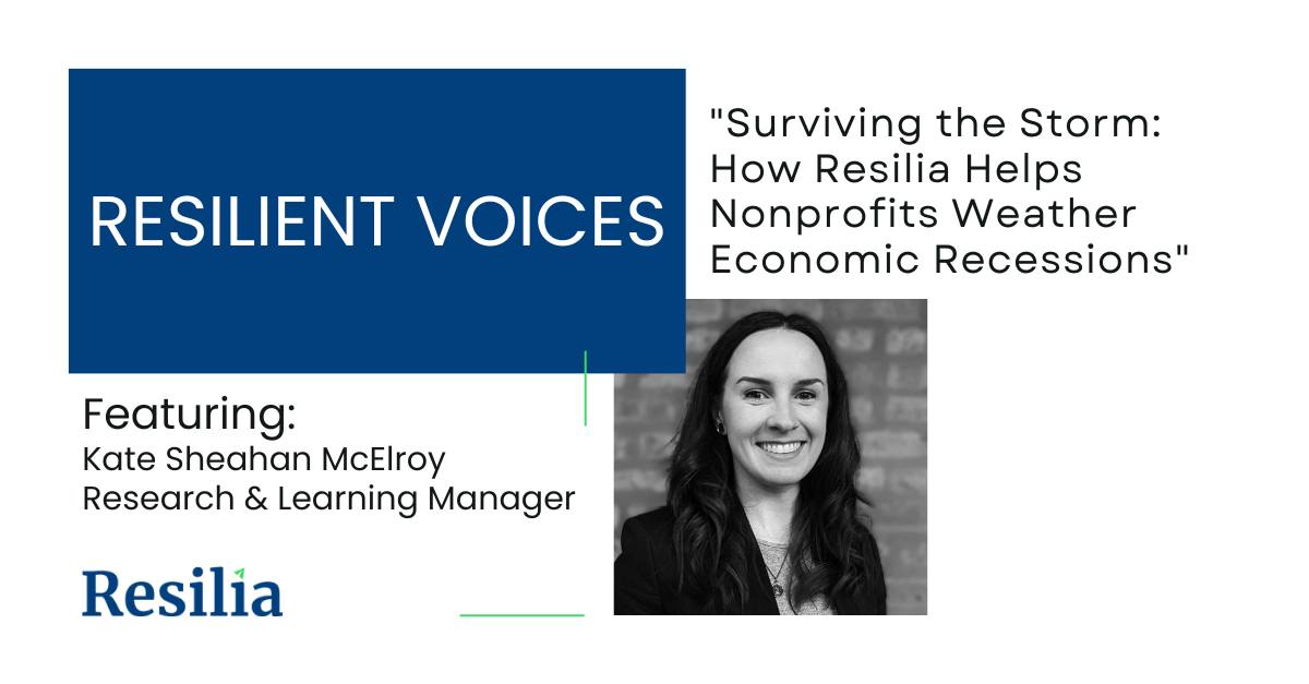 ⭐ Introducing Resilient Voices! Join us to discover insights and solutions for nonprofits' success. Check out our first post: "Surviving the Storm: How Resilia Helps Nonprofits Weather Economic Recessions." 👉 bit.ly/3Y92fUw #blogpost #nonprofits