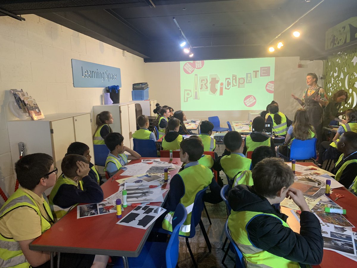 We are here at Portland Basin ready for our pARTicipate workshop.