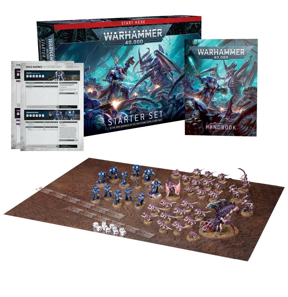 GameNiteShop's tweet photo. Hey everyone. The weekend is over, but we still have some of the new Warhammer 40,000 starter sets left in stock. Come on by and pick them up so you can get your hands on these sweet new models! https://t.co/zgT4iA2ew6