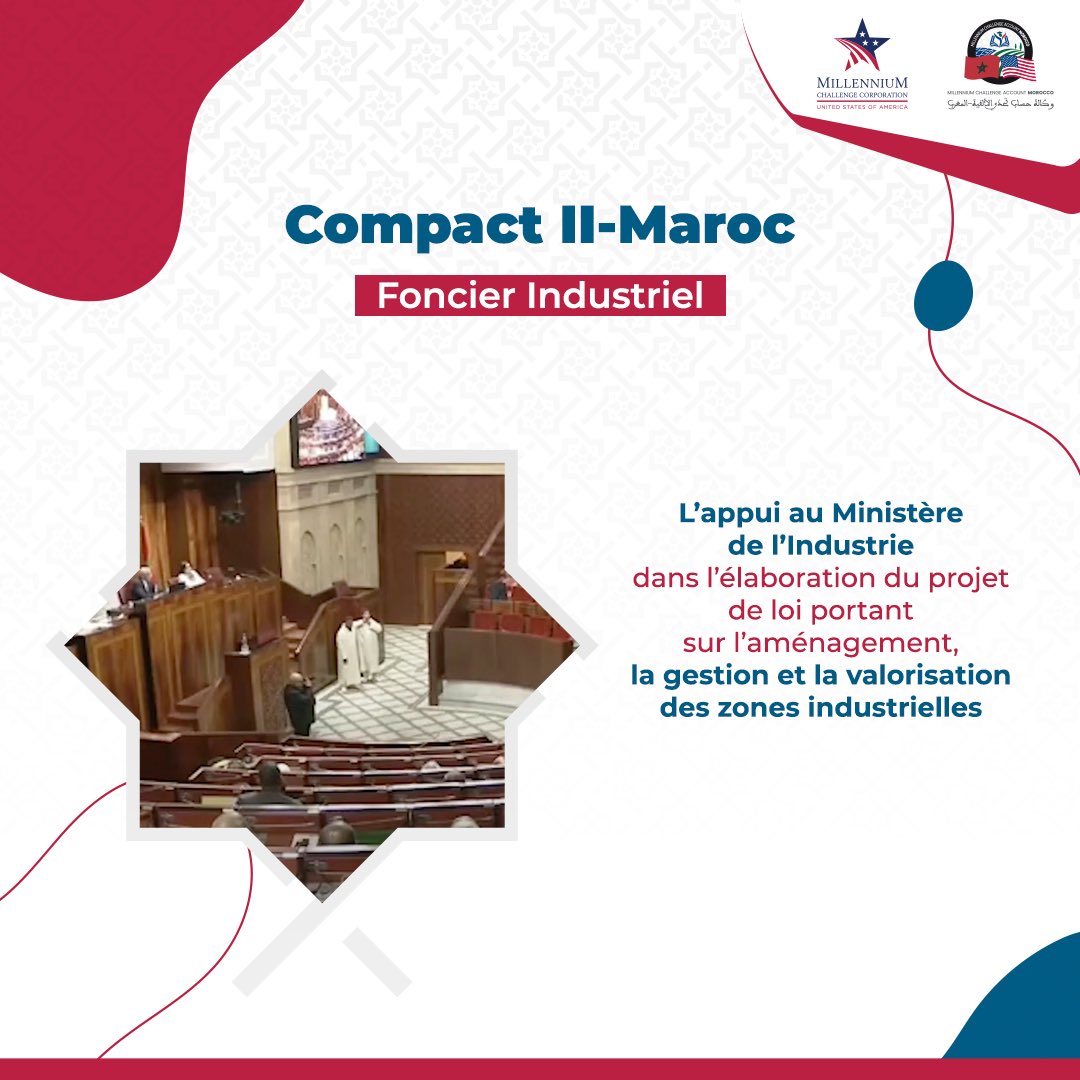 McaMorocco's tweet photo. Découvrez, à travers ces visuels, les principales réalisations de l’activité « Foncier Industriel ». https://t.co/VJu80bStfM