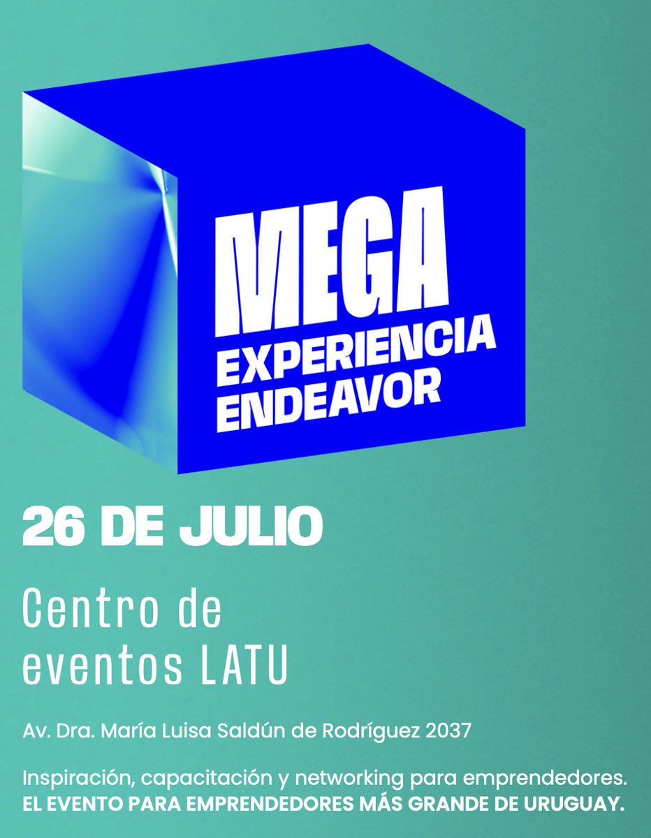 ignaciovalle's tweet photo. Este miércoles a las 17:15 h, voy a estar participando del segmento Inspiración de la #MegaExperiencia. Hablaré de tendencias tecnológicas, el desafío de entender y seleccionar tecnologías y cómo maximizar su impacto en los emprendimientos.
¿Nos vemos ahí? https://t.co/dOGmbL66ek https://t.co/DCUW4HWhtc