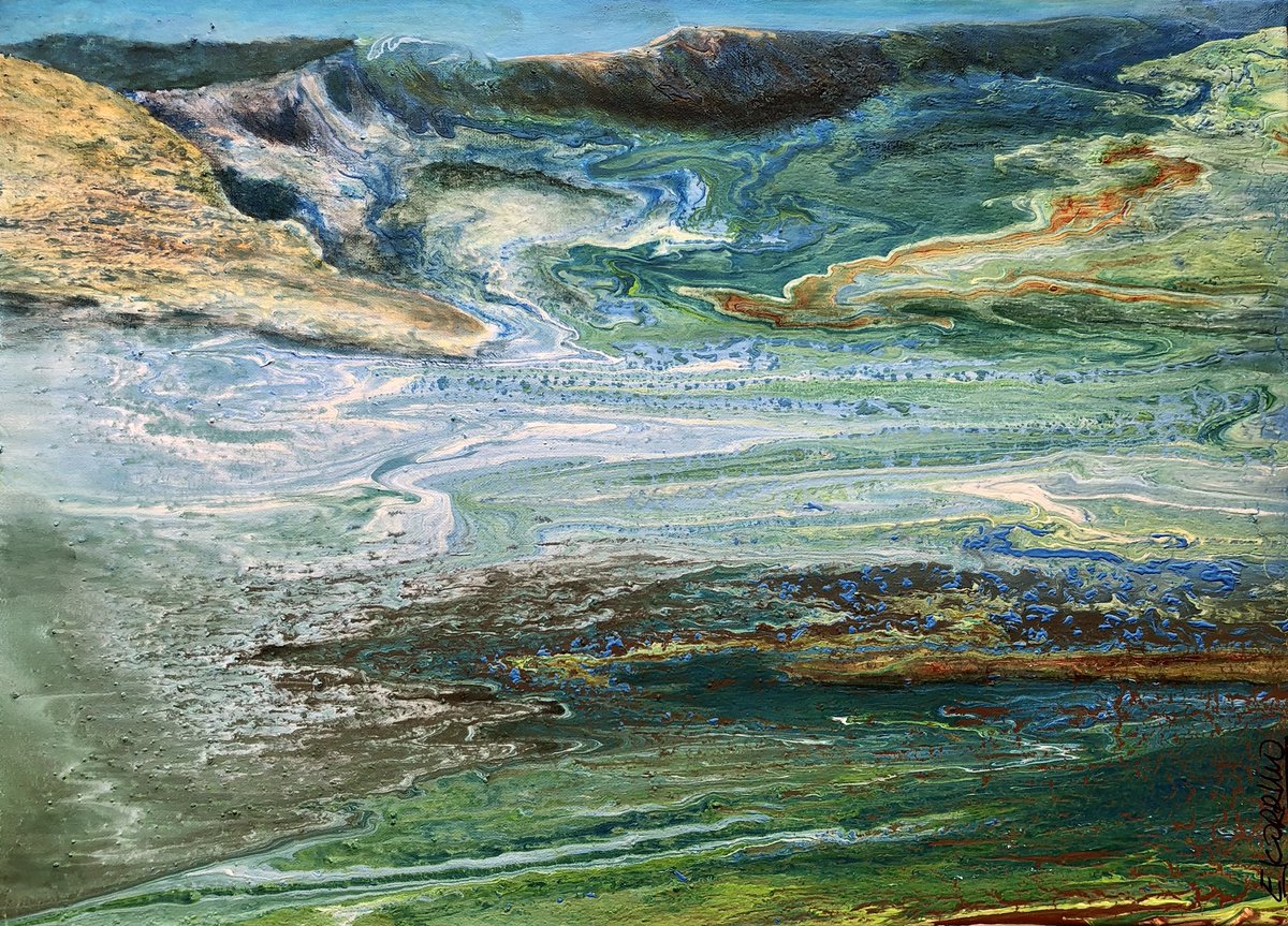 Acrylic painting on canvas