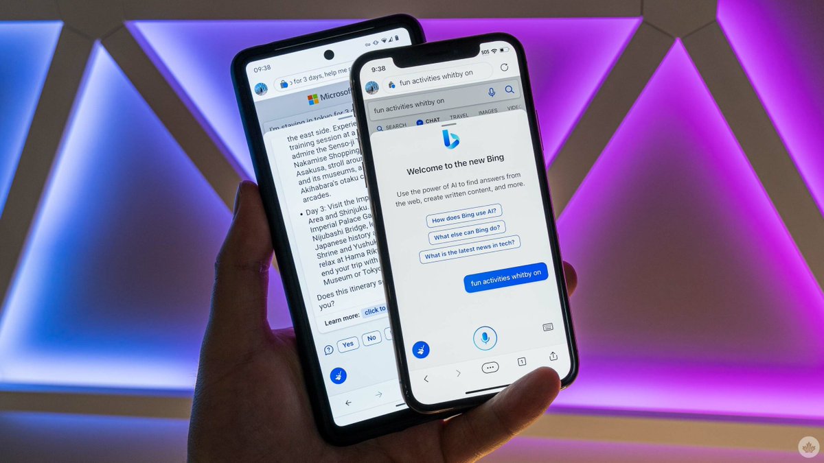 You can finally use Bing Chat without using Microsoft Edge https://t.co/F6cIOEpzEb https://t.co/3TdIPB2Efo