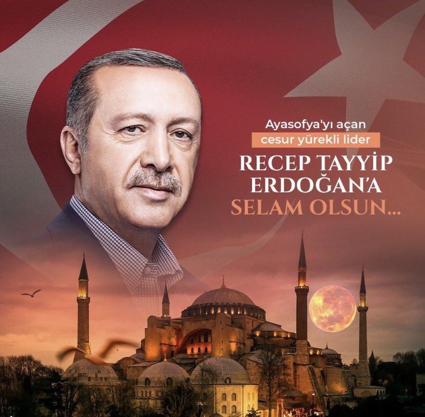 3 yıl önce Ayasofya’nın zincirleri kırıldı Elhamdülillah☝️ Recep Tayyip Erdoğan’dan, Rabbim her iki cihanda razı olsun.