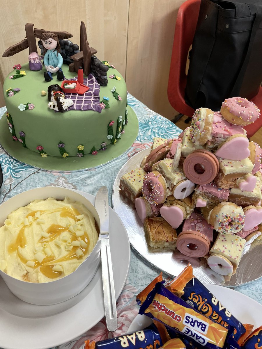 Shared lunch 🤩 one more day to go! We will miss you <a href="/TheresaBowden5/">Theresa Bowden</a>