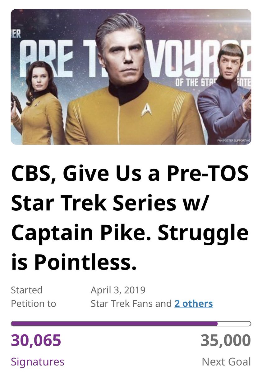 👀 👀 👀 Whoa. #StarTrek fans are the best fans.