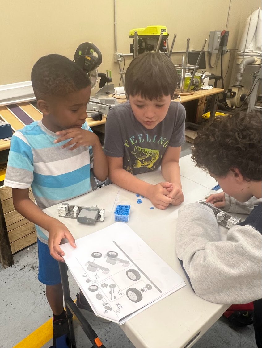 nkhsrobotics's tweet photo. Robo-Ruckus is off to a great start! Today we had a blast playing some teambuilding games, then we started to build our robots! https://t.co/S92diqoG0H