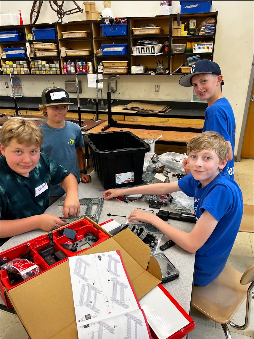 nkhsrobotics's tweet photo. Robo-Ruckus is off to a great start! Today we had a blast playing some teambuilding games, then we started to build our robots! https://t.co/S92diqoG0H