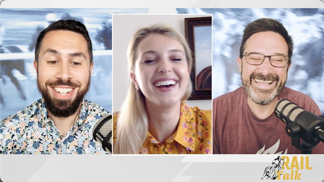rail_talk's tweet photo. @JoeBiancaWPT & @JonGreen2022 can get punchy recording #RailTalk late in the day. @acacia_clement did her best, but it's like herding cats sometimes. Here's some of what got cut. Special thanks to Acacia. https://t.co/fJbNJ9NjCj https://t.co/ibws7wD1uq