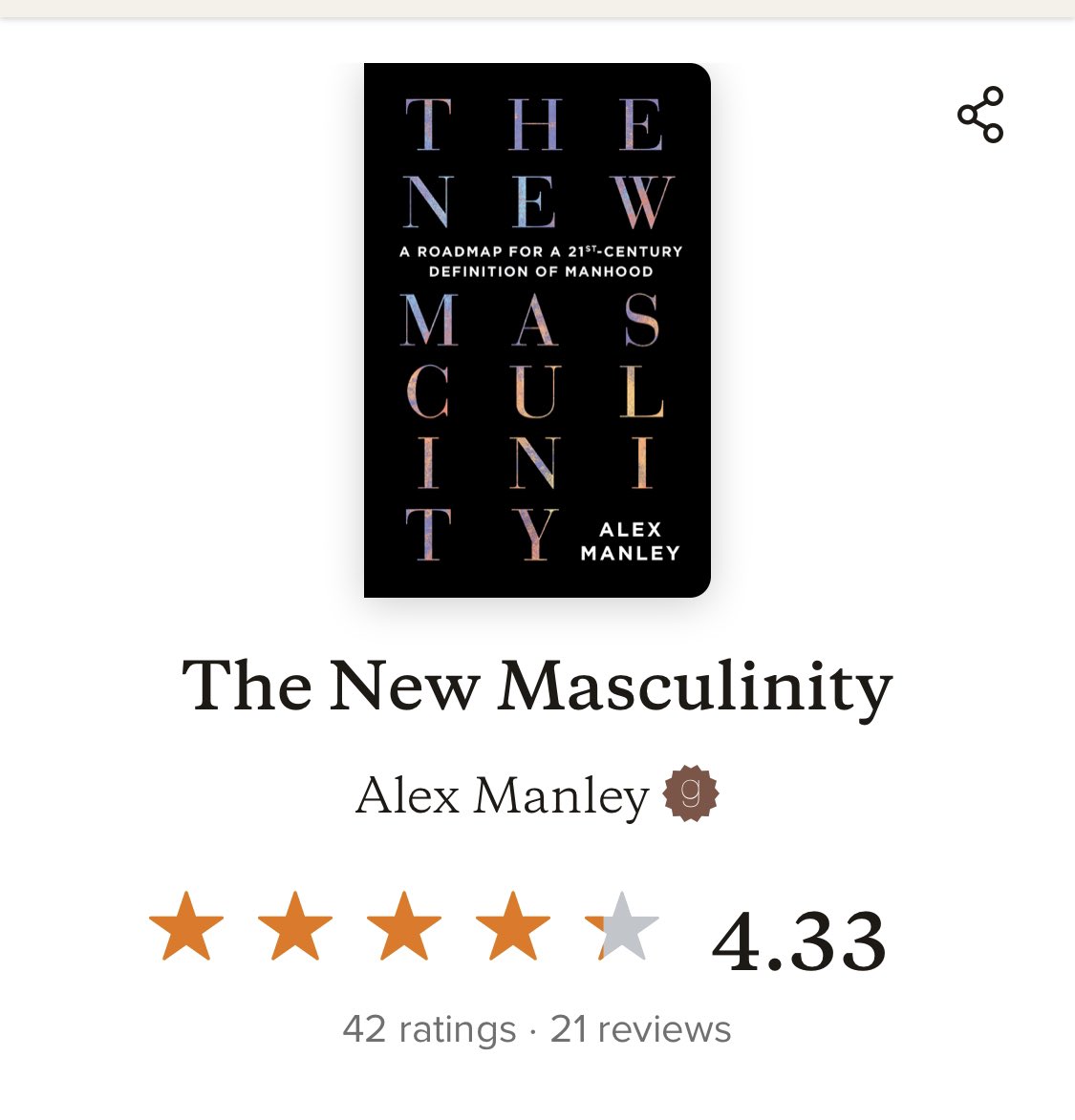 just a 4.33 kind of writer, apparently