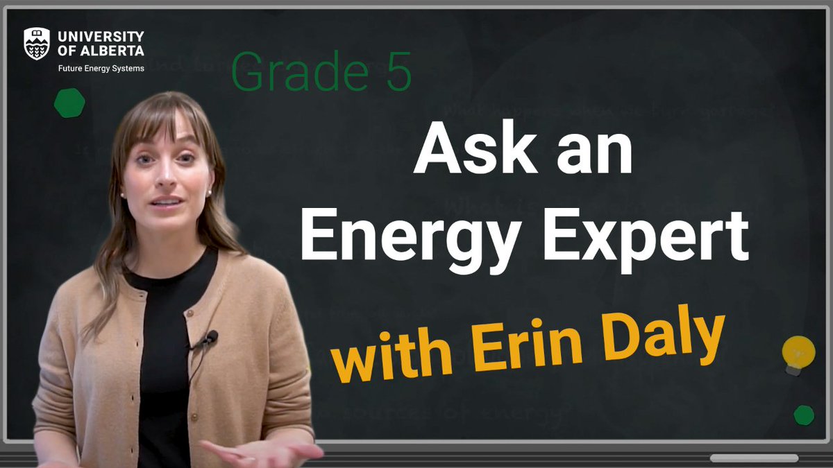 Have a burning question about energy? Our past, present or energy future? 

This question was submitted by a grade 5 student: what is climate change? Check out the response of Erin Daly <a href="/UofAALES/">UAlberta Faculty of ALES</a> youtu.be/UNT2tV-VRR4 #climatechange #climate <a href="/Sci_Od/">Science Odyssey</a> <a href="/sci_rendezvous/">Science Rendezvous</a> <a href="/scilitweek/">ScienceLiteracyWeek</a>