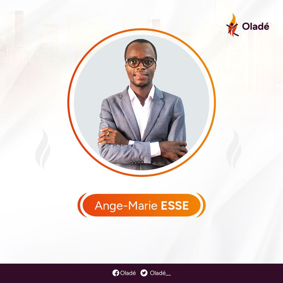 Rencontrez  <a href="/AngeMarieEsse/">Ange-Marie Nicodème Esse</a> , une lumière brillante dans le domaine de la santé communautaire. 🌍💡

Béninois, co-fondateur de l'ONG Health Access Initiative (HAI), membre actif du REFIPS et partenaire de Justice &amp; Empowerment Initiatives,

(1/4)