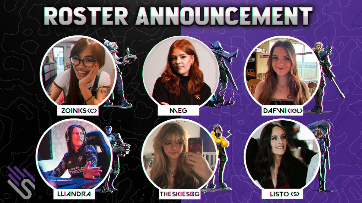 ROSTER ANNOUNCEMENT!

Welcoming the gorgeous duo of <a href="/megsoundslikegg/">FNATIC meg</a> and <a href="/Dafwi/">Fi</a> who have been praccing with us for a few months now, can't wait for this team to hit the servers officially!