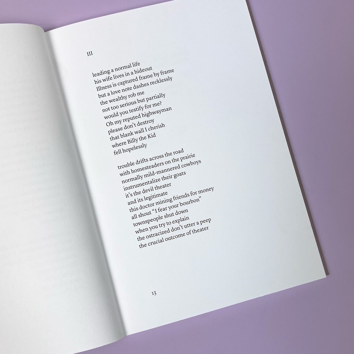 editiononebooks's tweet photo. From the ED1 bookshelf - “Westerns and Dramas” by Renny Pritikin

The bold cover design draws you into this poetry collection. White foil stamp on Desert Storm cover stock, with softcover flaps and printing on both sides.

April 2020 https://t.co/axJratRM4b
