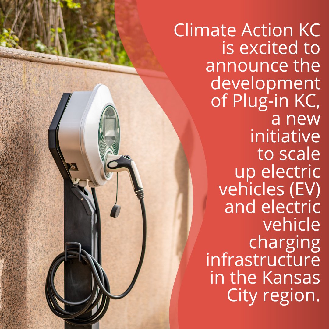 Climate Action KC is excited to announce the development of Plug-in KC, a new initiative to scale up electric vehicles (EV) and electric vehicle charging infrastructure in the Kansas City region. Check out the full release 👉 bit.ly/3DkTVr8