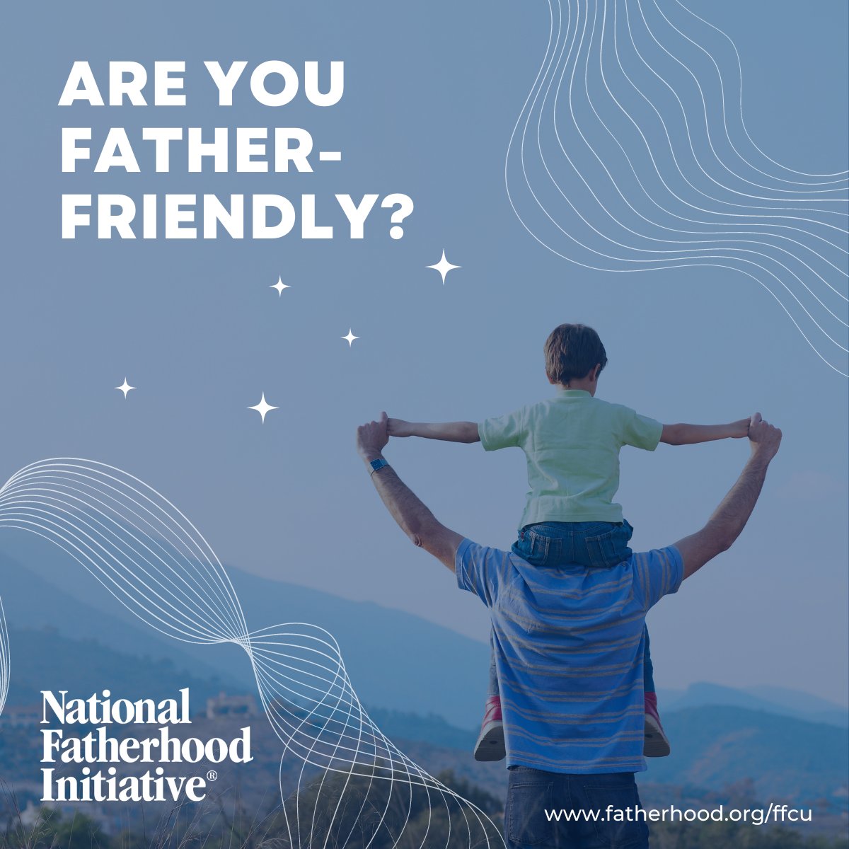 Dads want to be involved in their children's lives. Is your organization a place where fathers feel seen and welcomed?

Learn if your organization is father-friendly with our
Free Father Friendly Check-Up™. Click here: bit.ly/3DasCzz