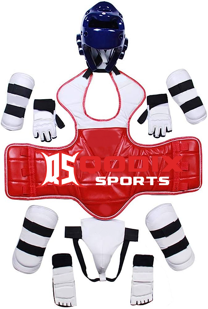 Qodix Sports is a supplier of Sparring Set #MMA #Gloves Hand Foot Protector #Taekwondo Sparring Gear for #MartialArts Punch Bag and #Kickboxing.
#fightgear #mma #boxing #boxinggloves #muaythai #kickboxing #bjj #fightwear #boxinggear #martialarts