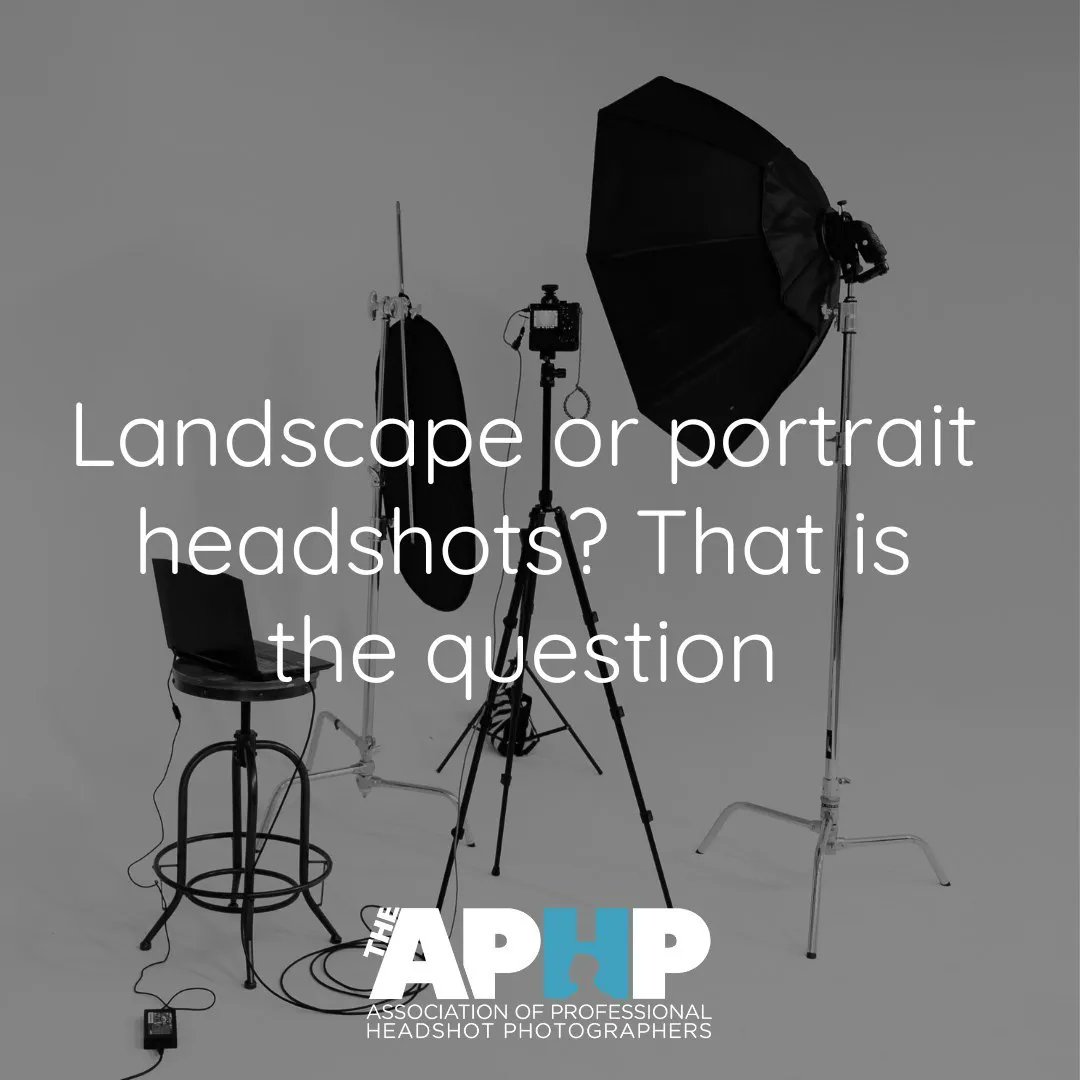 We have a history of the 10" x 8" cropped headshots 📸

With shooting landscape you get a better idea of someone’s size and body shape with a slightly wider crop. But some agents can be adverse to landscape shots as it does not match with the way they market their clients.