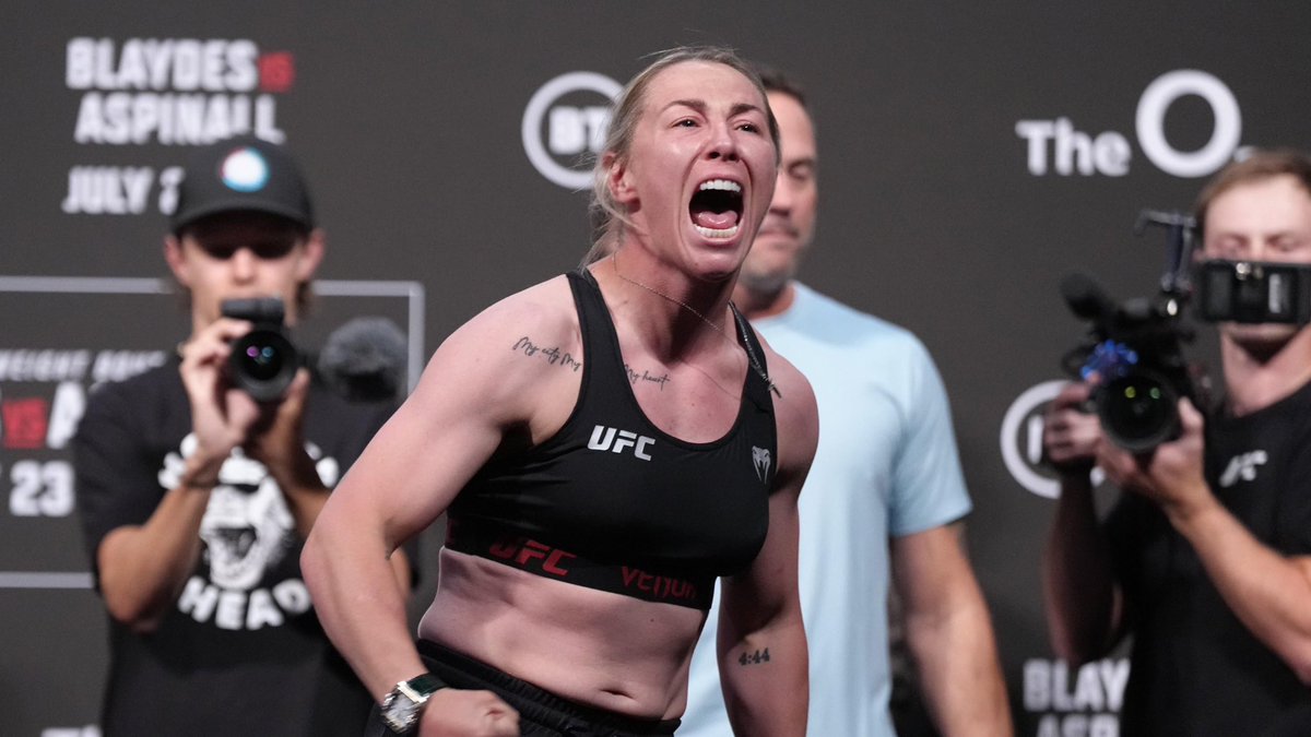 Molly McCann is moving down to strawweight following her loss at UFC London, per her Instagram