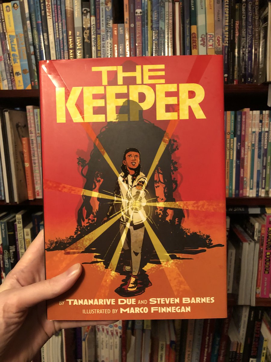 Gina Gagliano (@_ginagagliano) on Twitter photo This morning's reading: <a href="/TananariveDue/">@tananarivedue.bsky.social</a>, Steven Barnes, and <a href="/marco949/">marco finnegan</a>'s horror graphic novel THE KEEPER! This morning's reading: <a href="/TananariveDue/">@tananarivedue.bsky.social</a>, Steven Barnes, and <a href="/marco949/">marco finnegan</a>'s horror graphic novel THE KEEPER!